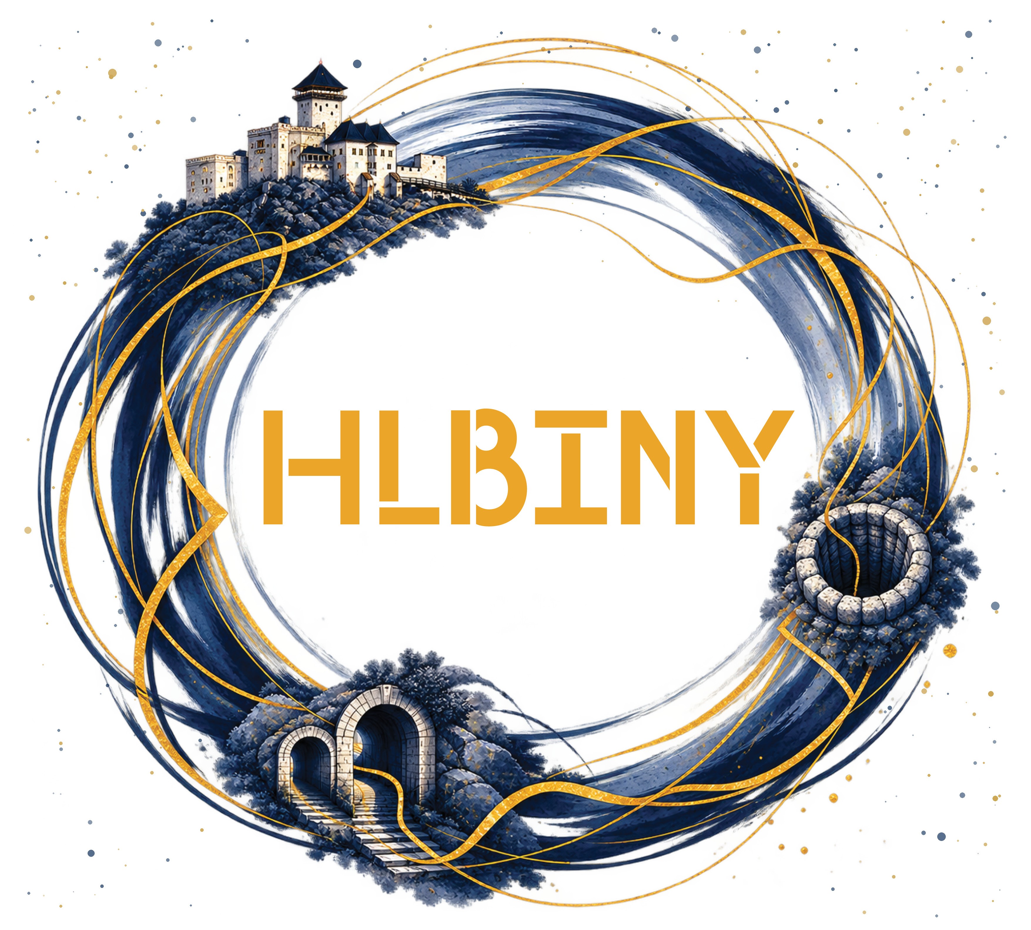 Hlbiny — emblém diela